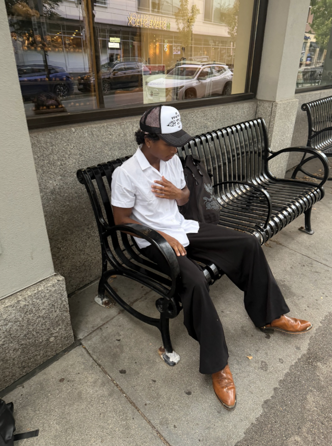 On the bench